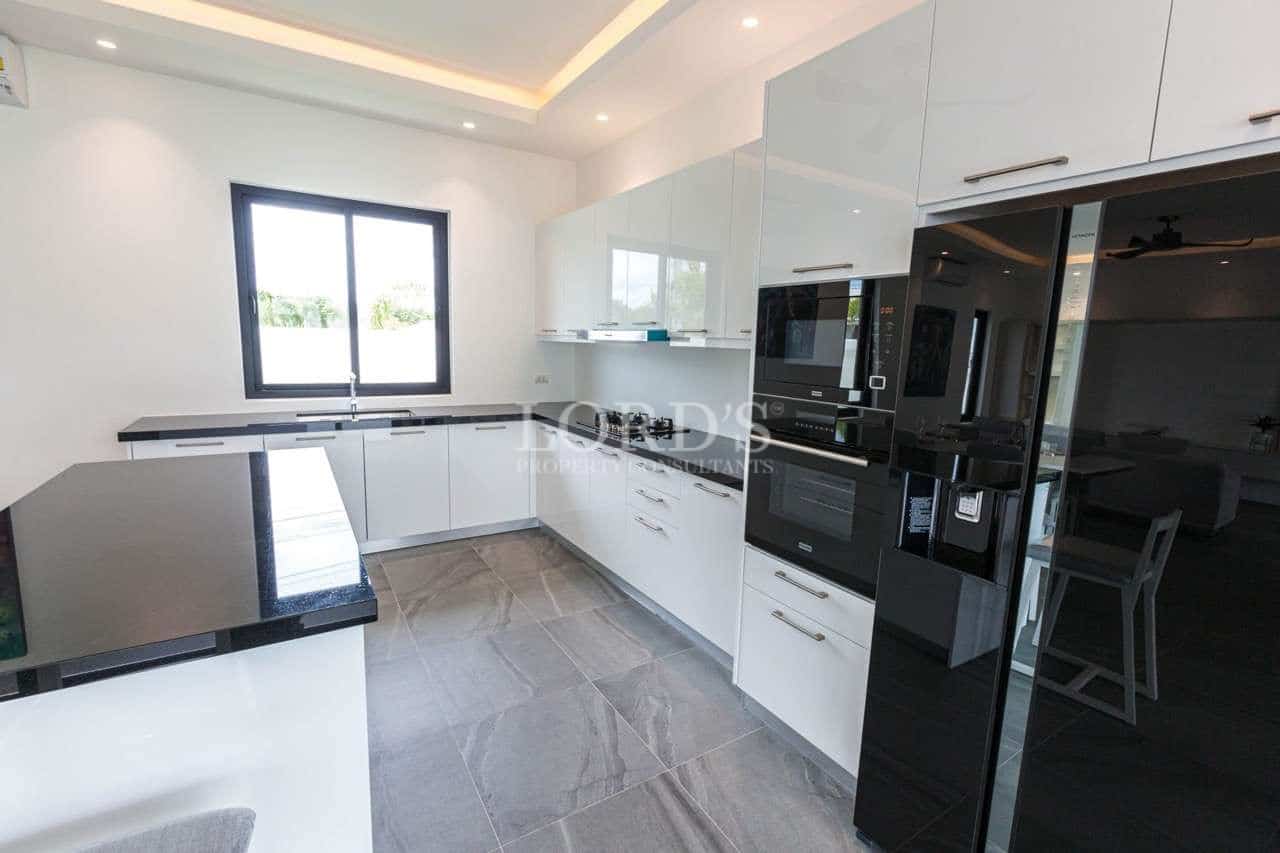 Modern kitchen with sleek design