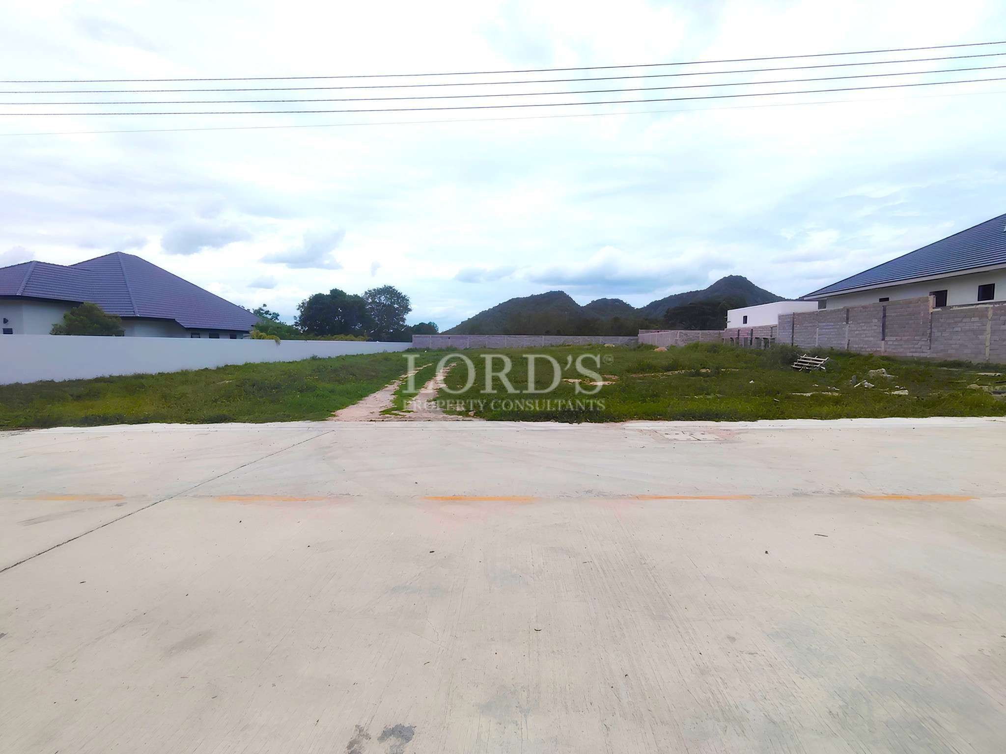 Open land with distant mountains visible.