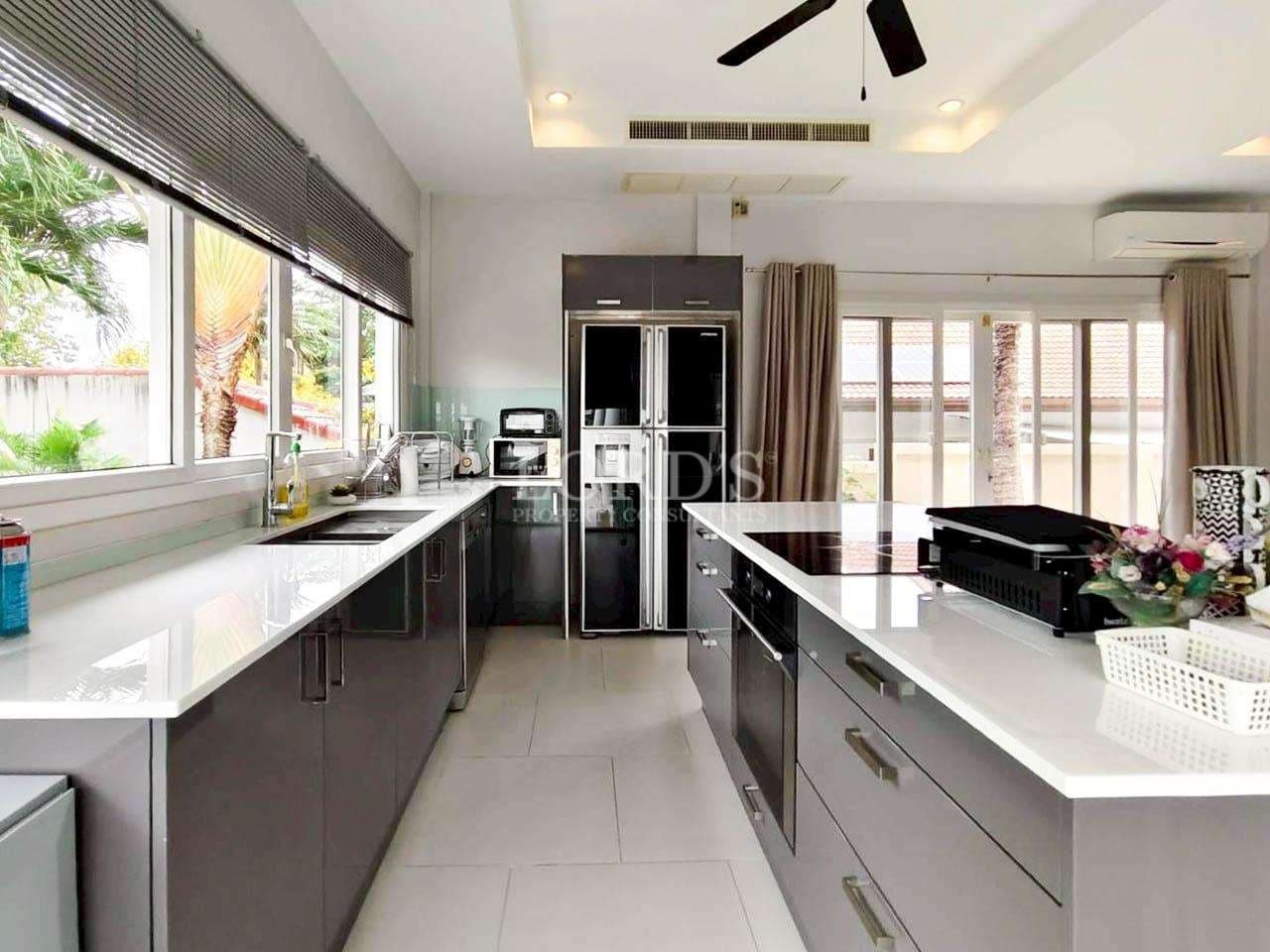 Modern kitchen with sleek design