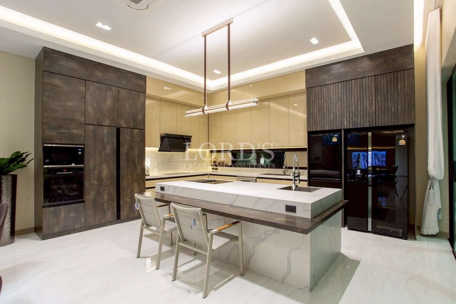 Modern kitchen with sleek design