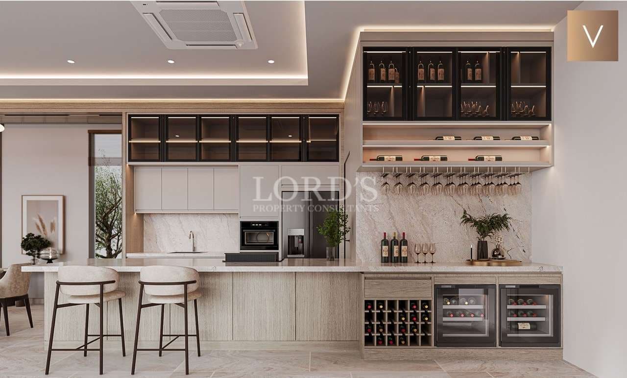 Modern kitchen with elegant design.