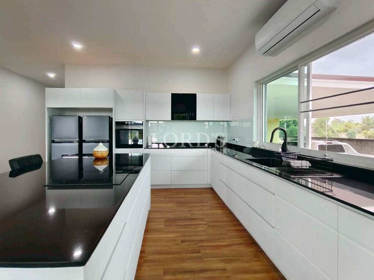 Modern kitchen with sleek design