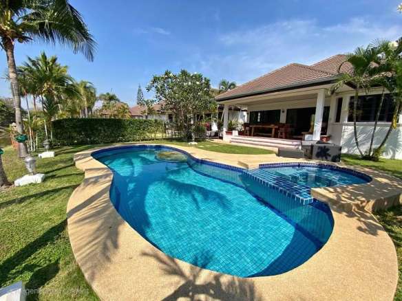 Luxury home with pool and garden