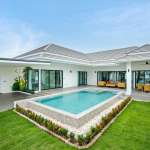 Modern villa with swimming pool