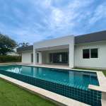 Modern house with swimming pool