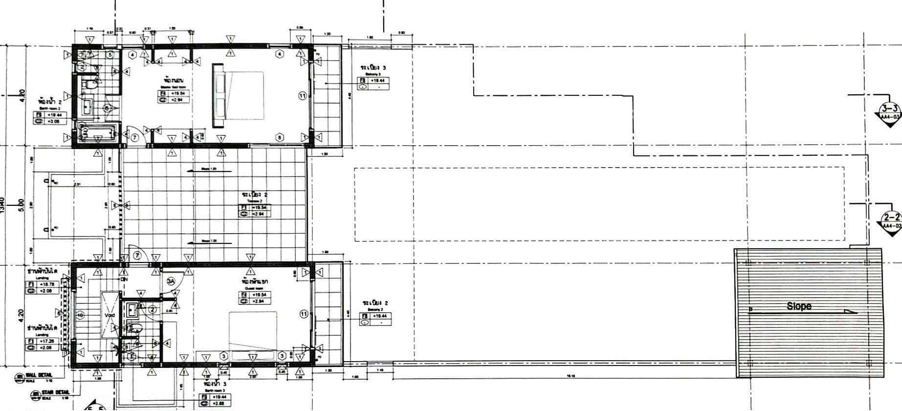 Architectural floor plan layout design