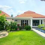 Tropical villa with garden and pool