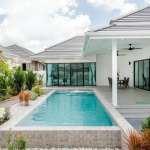 Modern villa with swimming pool