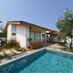 Modern house with swimming pool