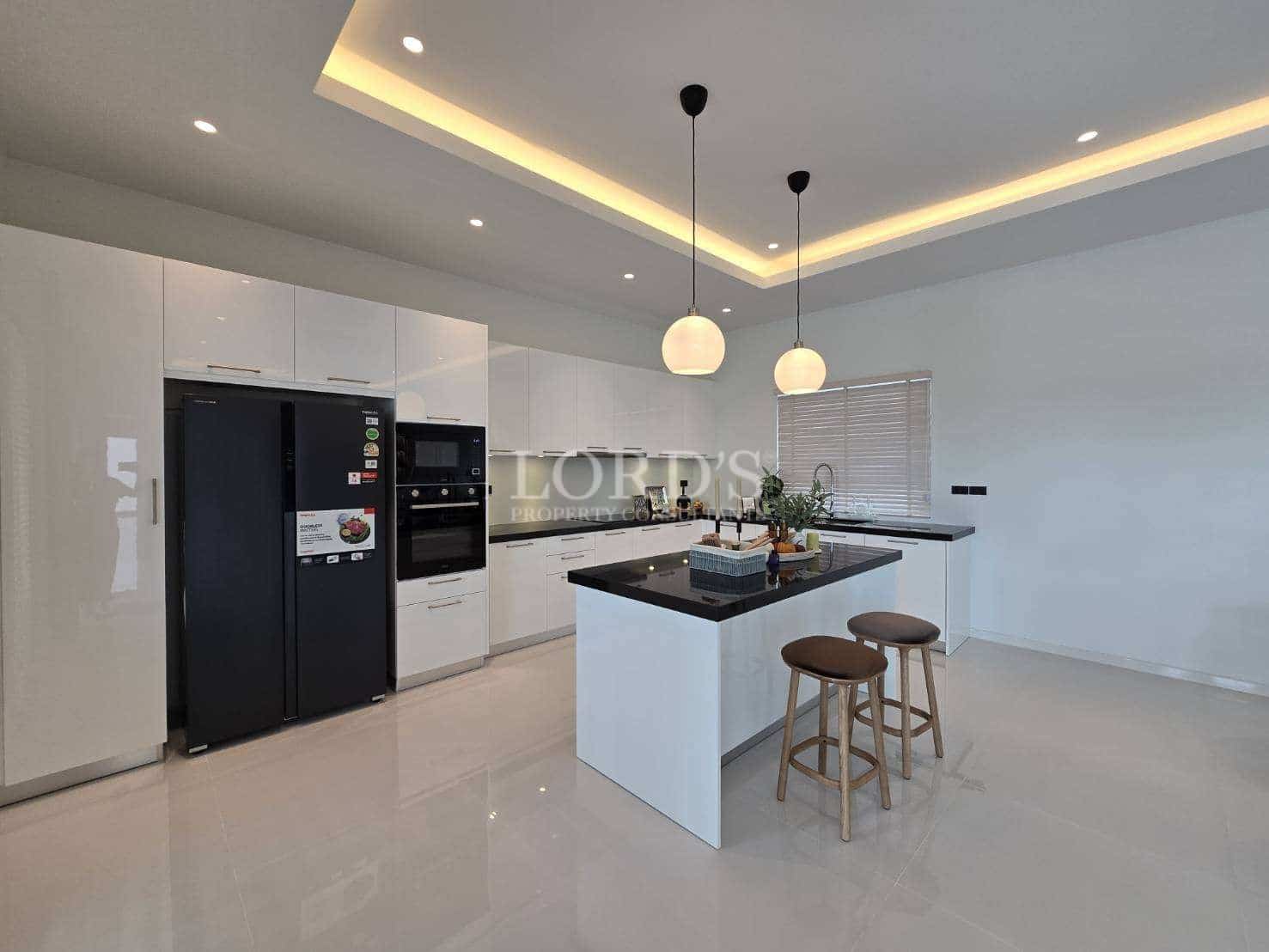 Modern kitchen with sleek design