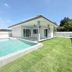 Modern house with swimming pool