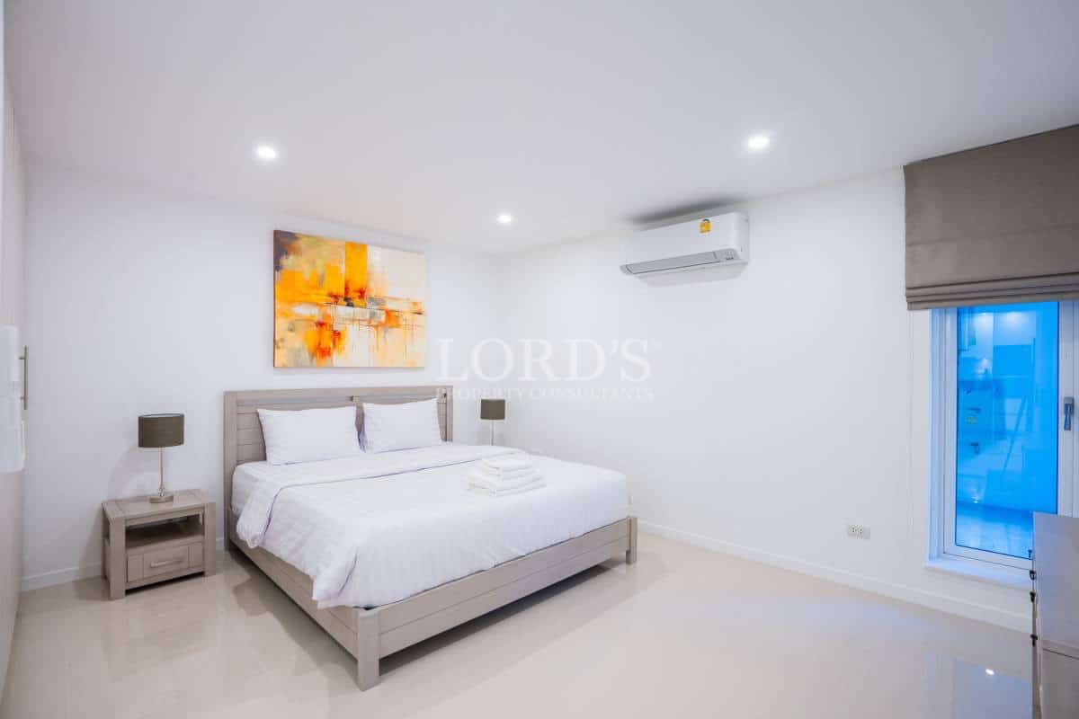 Modern bedroom with minimalist decor