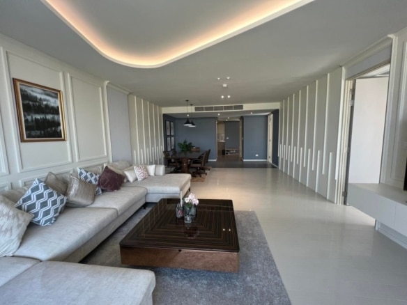 Modern living room with elegant decor